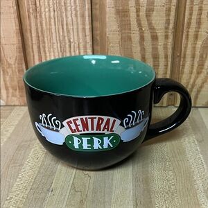 FRIENDS Central Perk Black and Green Mug